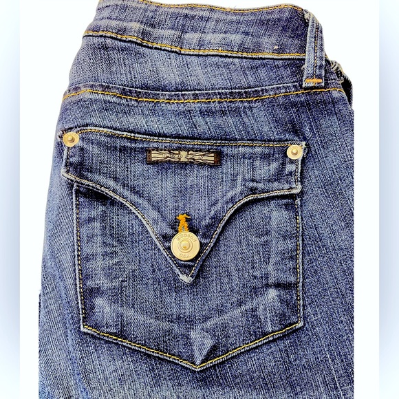 Hudson Jeans - Bacara Cropped Straight Cuffed - size 27 - Picture 5 of 8